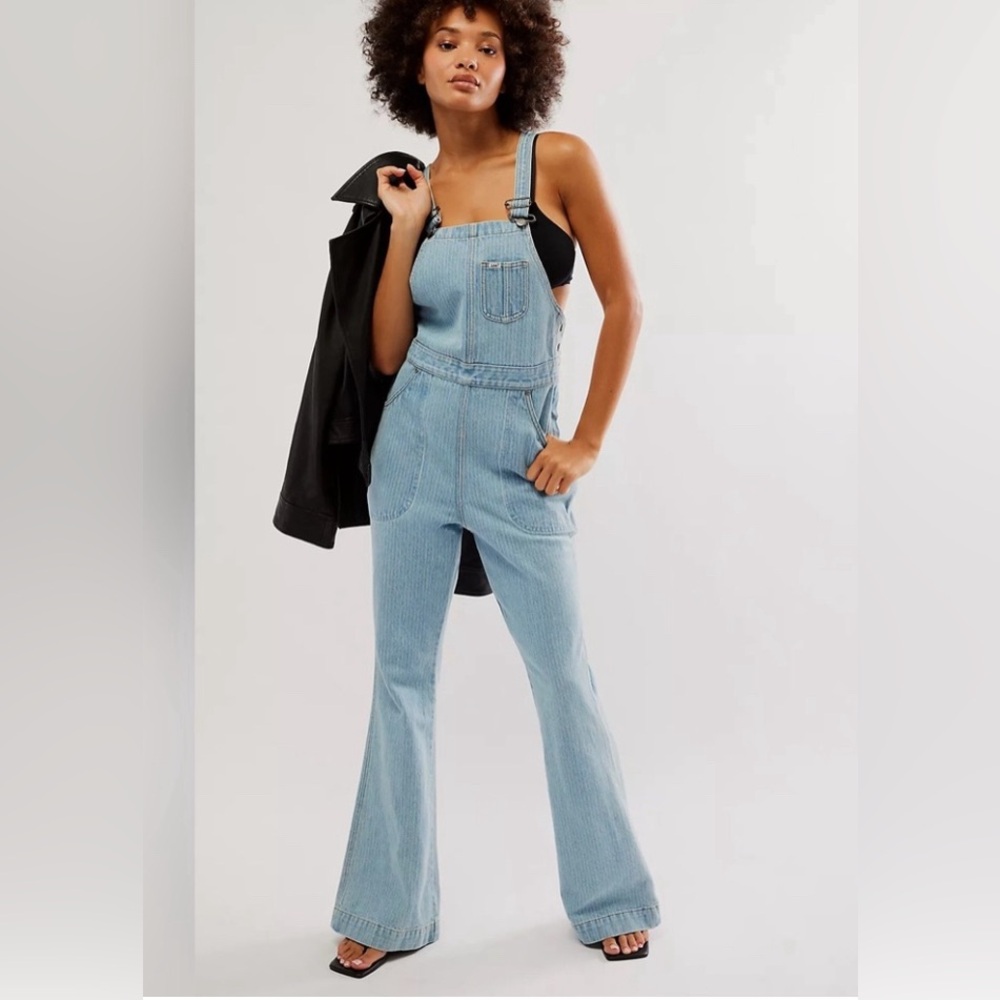 Lee Factory Flare Overalls Size M